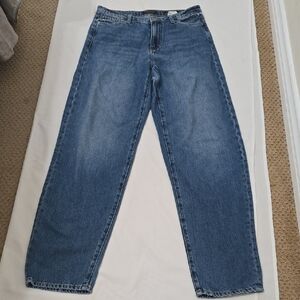 Banana Republic High Rise Barrel Fit Jeans 27L